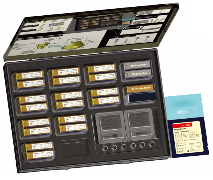 Набор Мульти-Юнит абатментов AnyRidge, стартовый SKARHN3000H