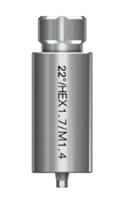 Болванка для индивидуального титанового абатмента AO MINI D=10 L=20 без шестигранника (в уп. 10 шт) mitn1020n.mtn-10