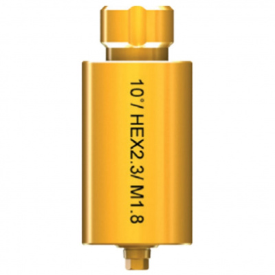 Болванка для индивидуального титанового абатмента AnyRidge D=12  L=20 без шестигранника ARTR1220N.MTN-10