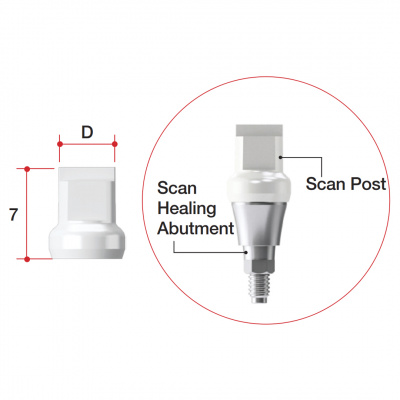 Scan Post D=6/L=7 ( в упаковке 10 штук) SP6007.MTN