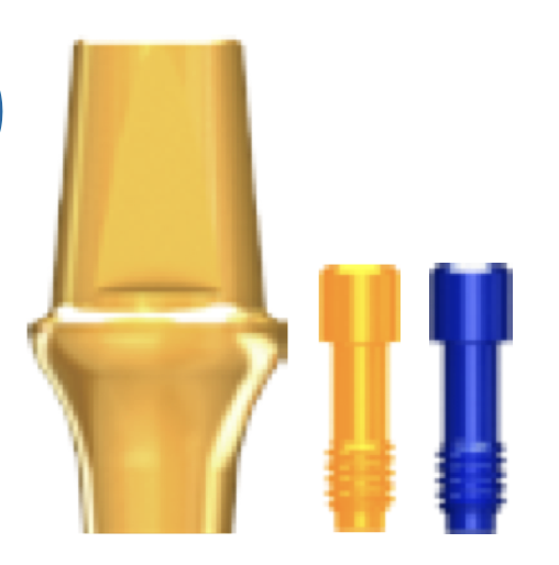 Абатмент EZ Post в комплекте с фиксирующим винтом
