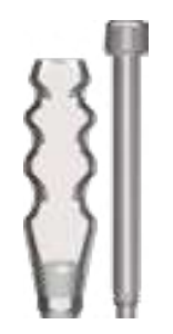 Трансфер слепочный для закрытой ложки, AO d 4.0, h16 mm 2-компонентный 1,2 шестигранник