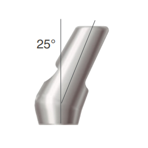 IBA253420 угловой абатмент 25° SlimLine