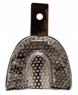 Слепочная ложка для верхней челюсти пефорированная