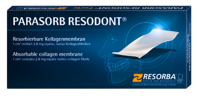Resorba:Резодонт мембрана 3,2х2,5.