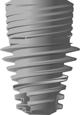 Имплантат Impro Deep Thread 5x7mm RIM-5007