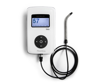 Прибор для определения стабильности имплантата в кости.