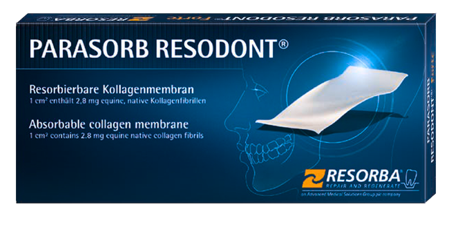 Resorba:Резодонт мембрана 3,2х2,5.