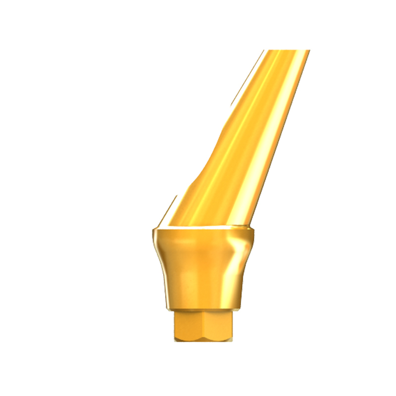 Абатмент угловой D=4.0  H=5.0  угол=25 с шестигранникомHex