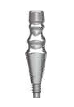 Трансфер слепочный для закрытой ложки d 5,5, h16 mm монолитный 1,2 шестигранник