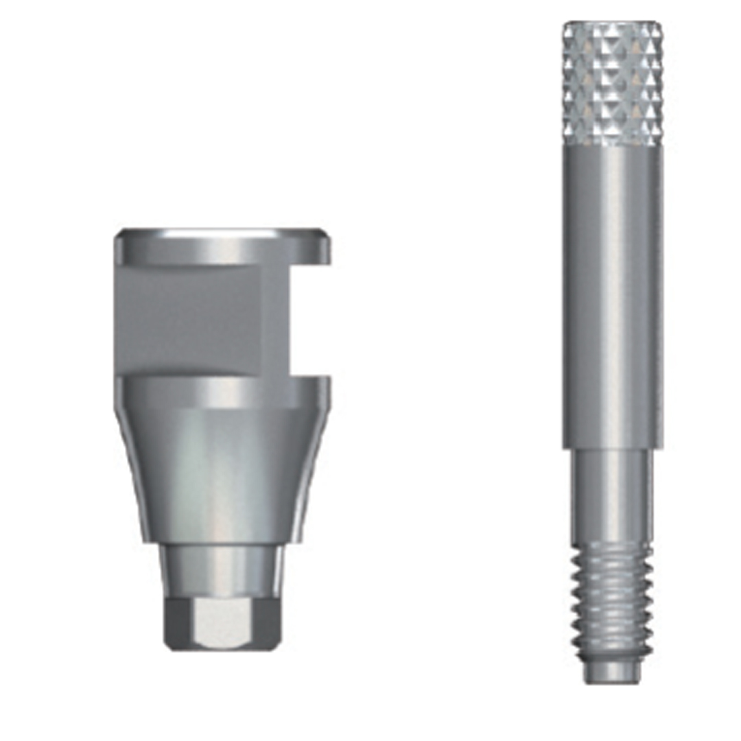 Трансфер слепочный d 6,0 короткий с шестигранником для открытой ложки AnyRidge aaniph6007t