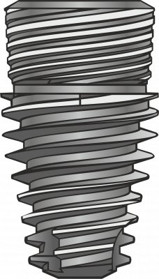 Имплантат Impro Deep Thread 4.5x8mm RIM-4508