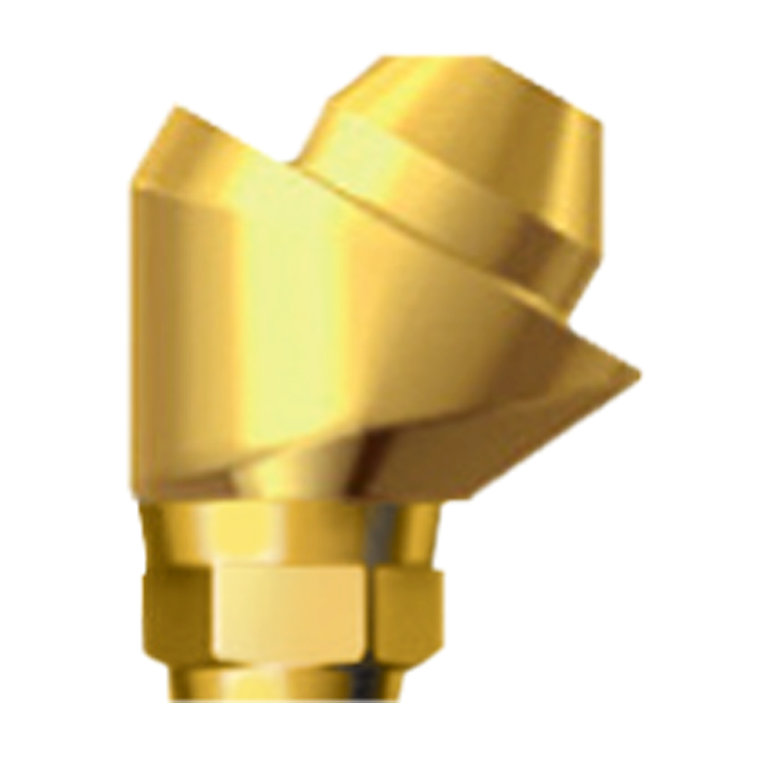 Абатмент угловой (30°) винтовой Impro D 5.5 c шестигранником, H 1.5, uvab553015h