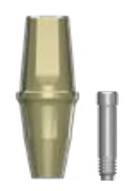 Абатмент EZ Post, AO D=4.5, H=2.5 mm без шестигранника