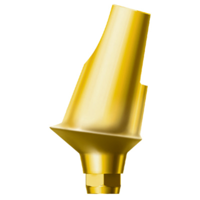 Угловой (15°) абатмент Impro D5.5 без шестигранника, H4.0 UAB155540N