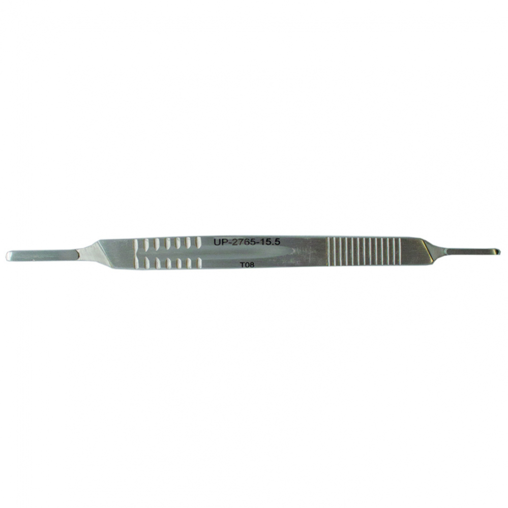 картинка Ручка для скальпеля двусторонняя 15,5 см. №3 от магазина implantshop.ru