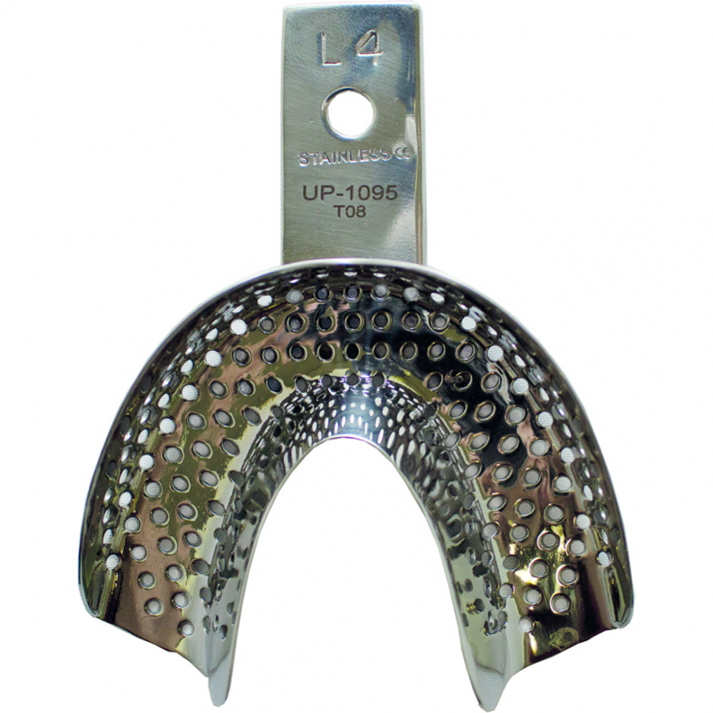 картинка Оттискная ложка для нижней челюсти (размеры S, M, L, XL) от магазина implantshop.ru