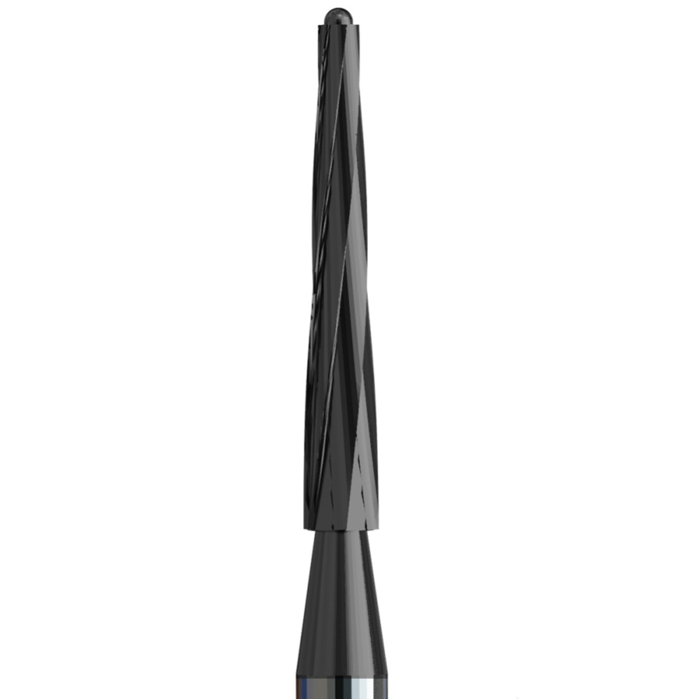 CB152 014 FG/DLC Бор эндодонтический ENDOZ твердосплавный конус с безопасным кончиком